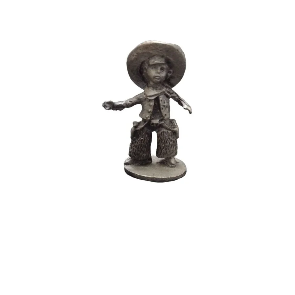 Little Quick Draw pewter figurine